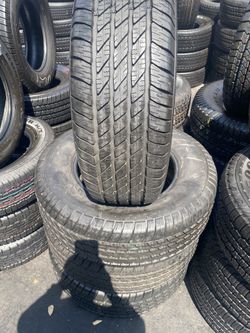 SET 265/65/17 MICHELIN SEMI NEW 95%TREAD LIFE $300 PRICE INCLUDE PROFESSIONAL INSTALLATION AND TAX