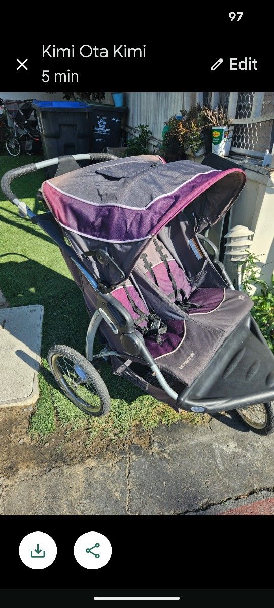 Double Jogging Stroller