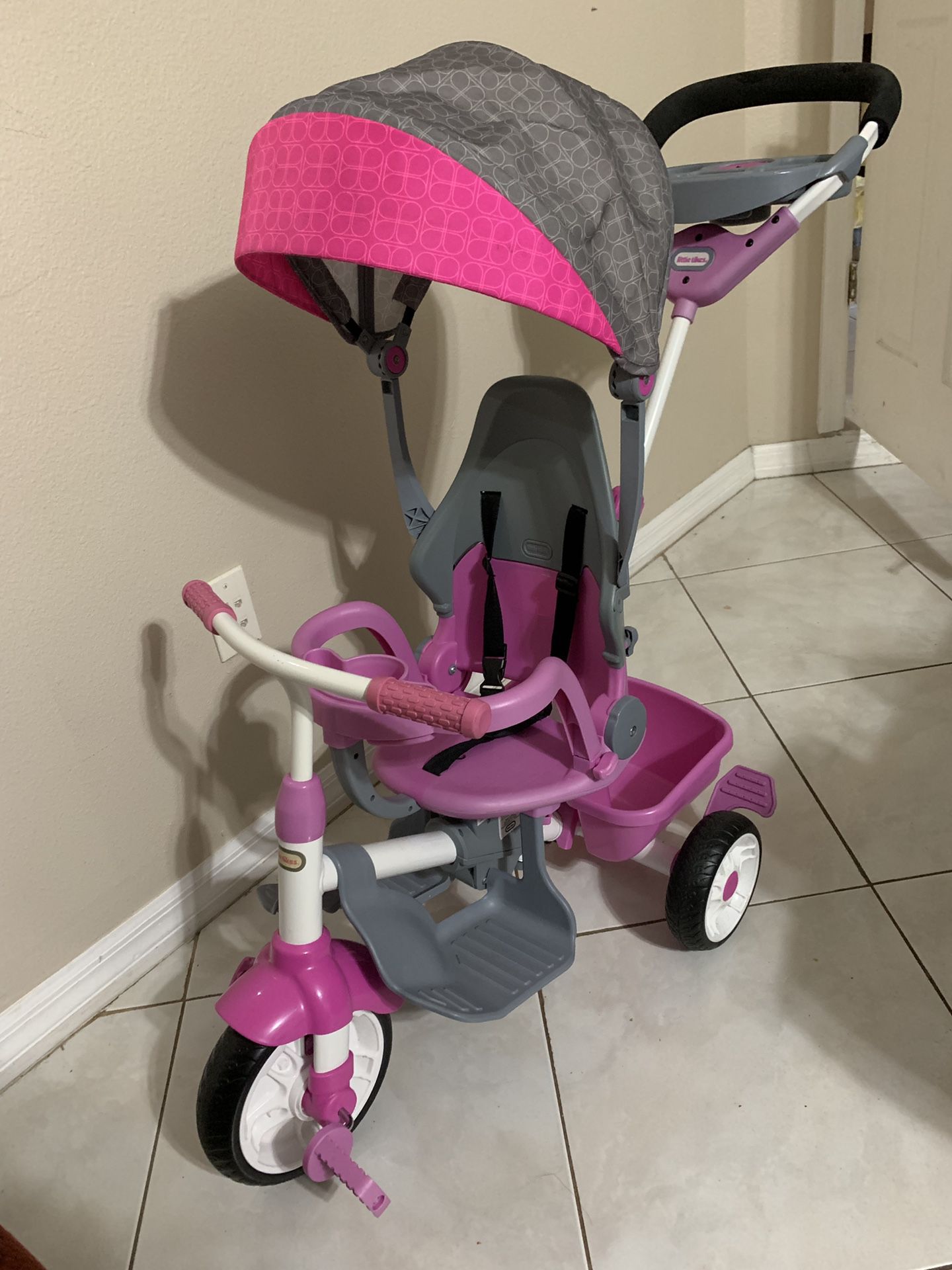 Little Tikes 4-in-1 Perfect Fit Trike in Pink