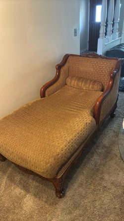 Antique-French Victorian Chaise Lounge