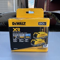 Dewalt 20v Powerstack Batteries Double Pack