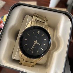 Relic By Fossil - Men’s Gold Tone Stainless Steel Bracelet Watch
