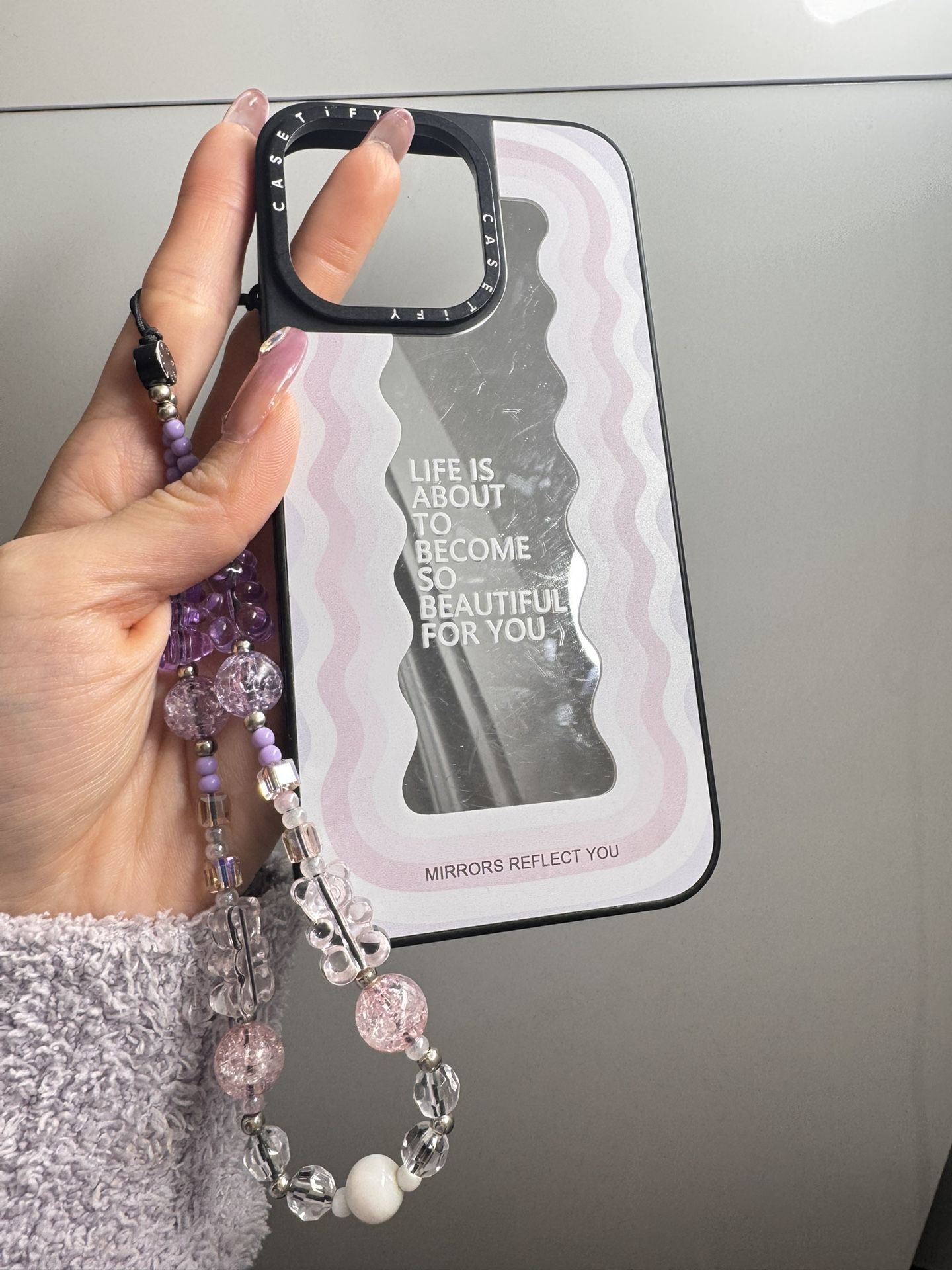 Cassidy iphone 15 pro max case with charms - magsafe