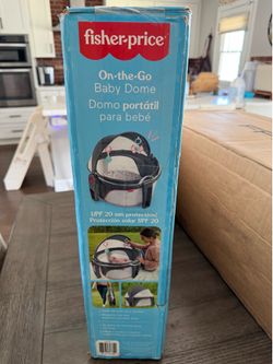 Fisher-Price On-the-Go Baby Dome (Model GKH69-9765).