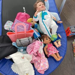 Baby Dolls Clothes And Purses 