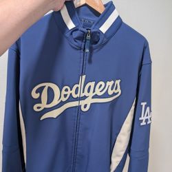 Dodgers Majestic Jacket Size Large