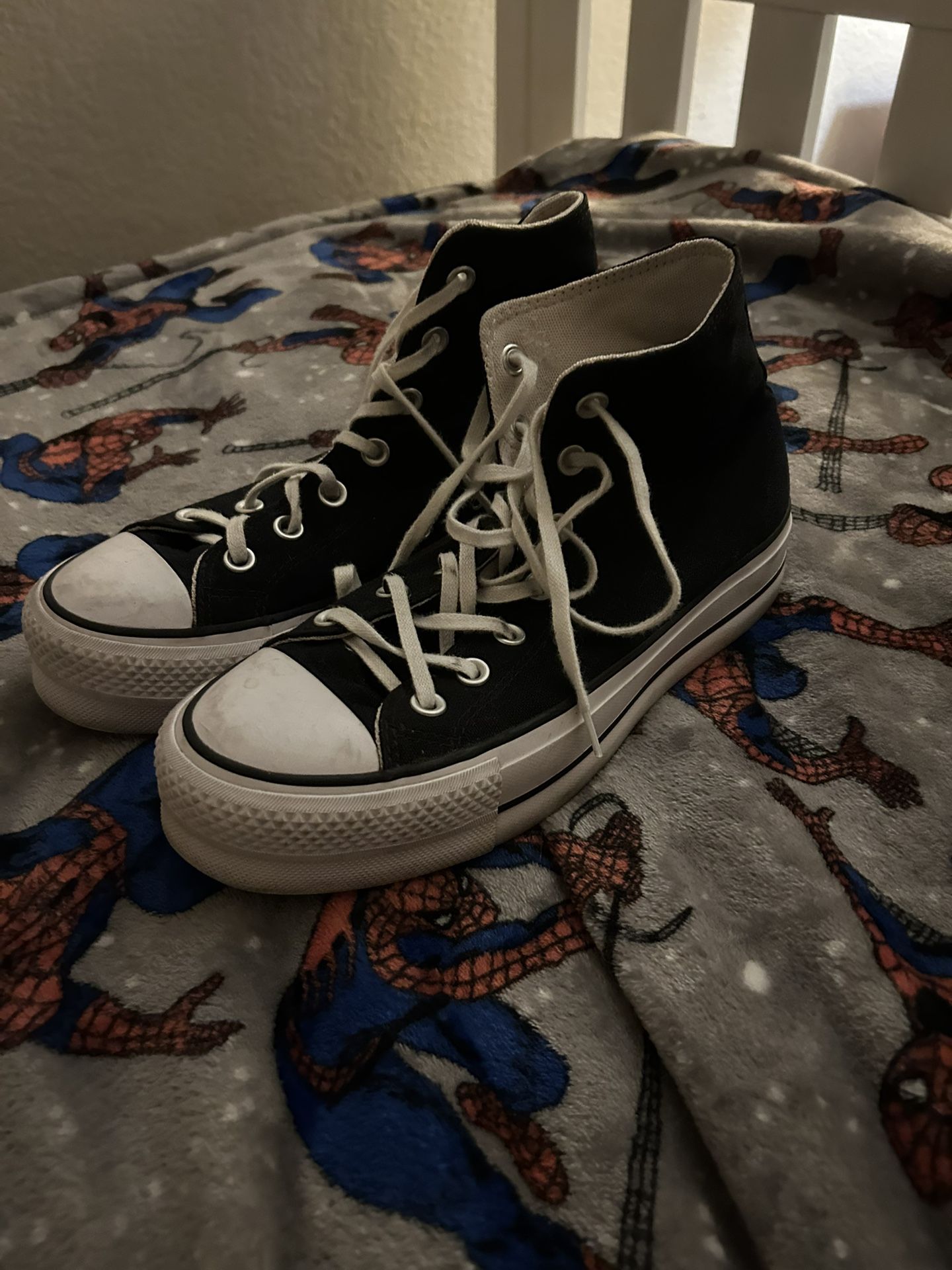 Black Platform Converse