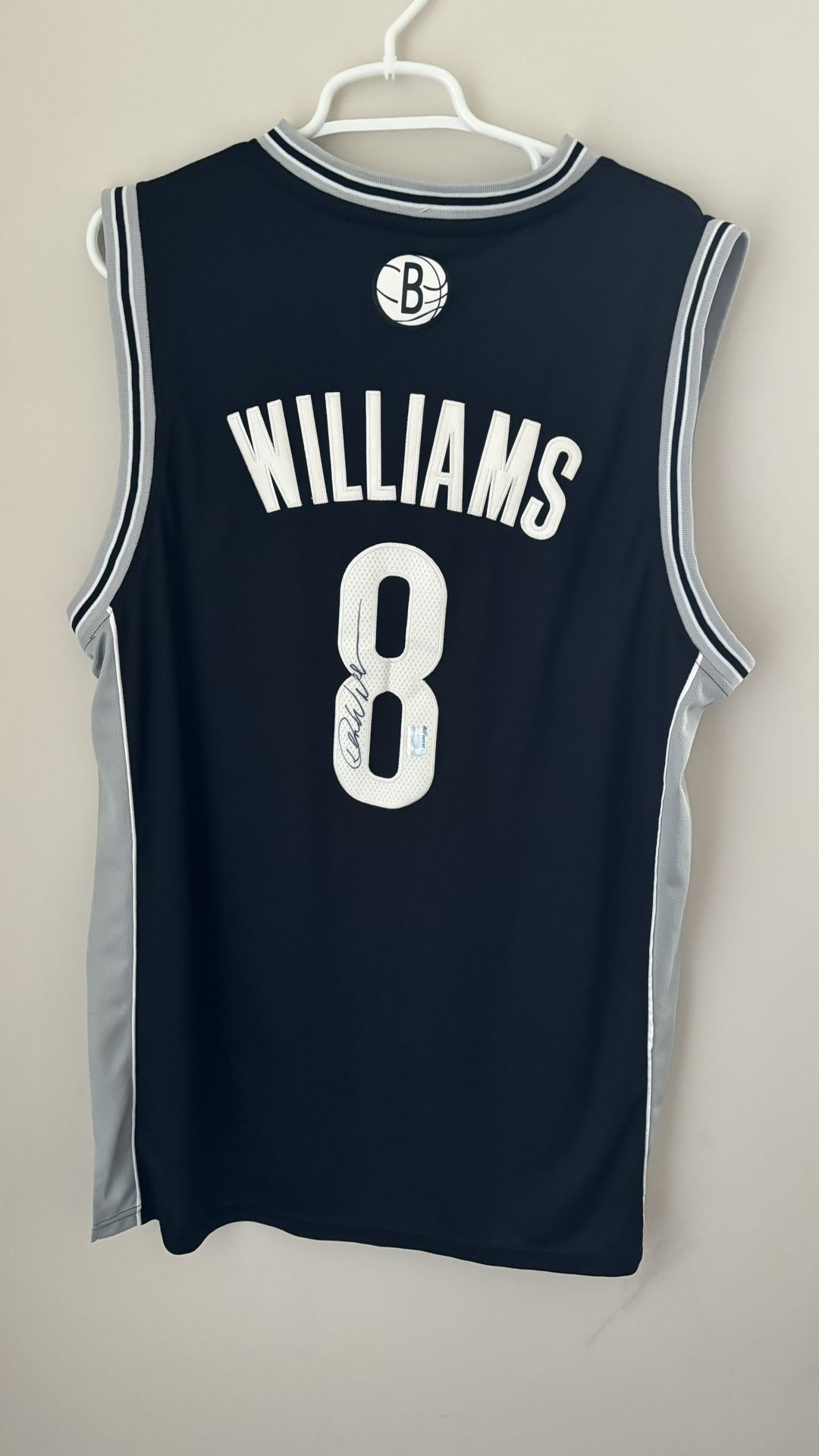 Deron Williams Brooklyn Nets Signed Autographed Jersey W/ COA