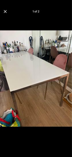 Beautiful glass table