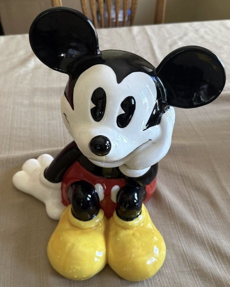 Mickey Mouse Cookie Jar VINTAGE