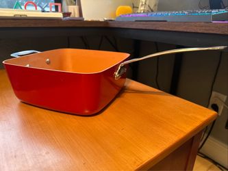 Red Copper Pan 4-Piece Set