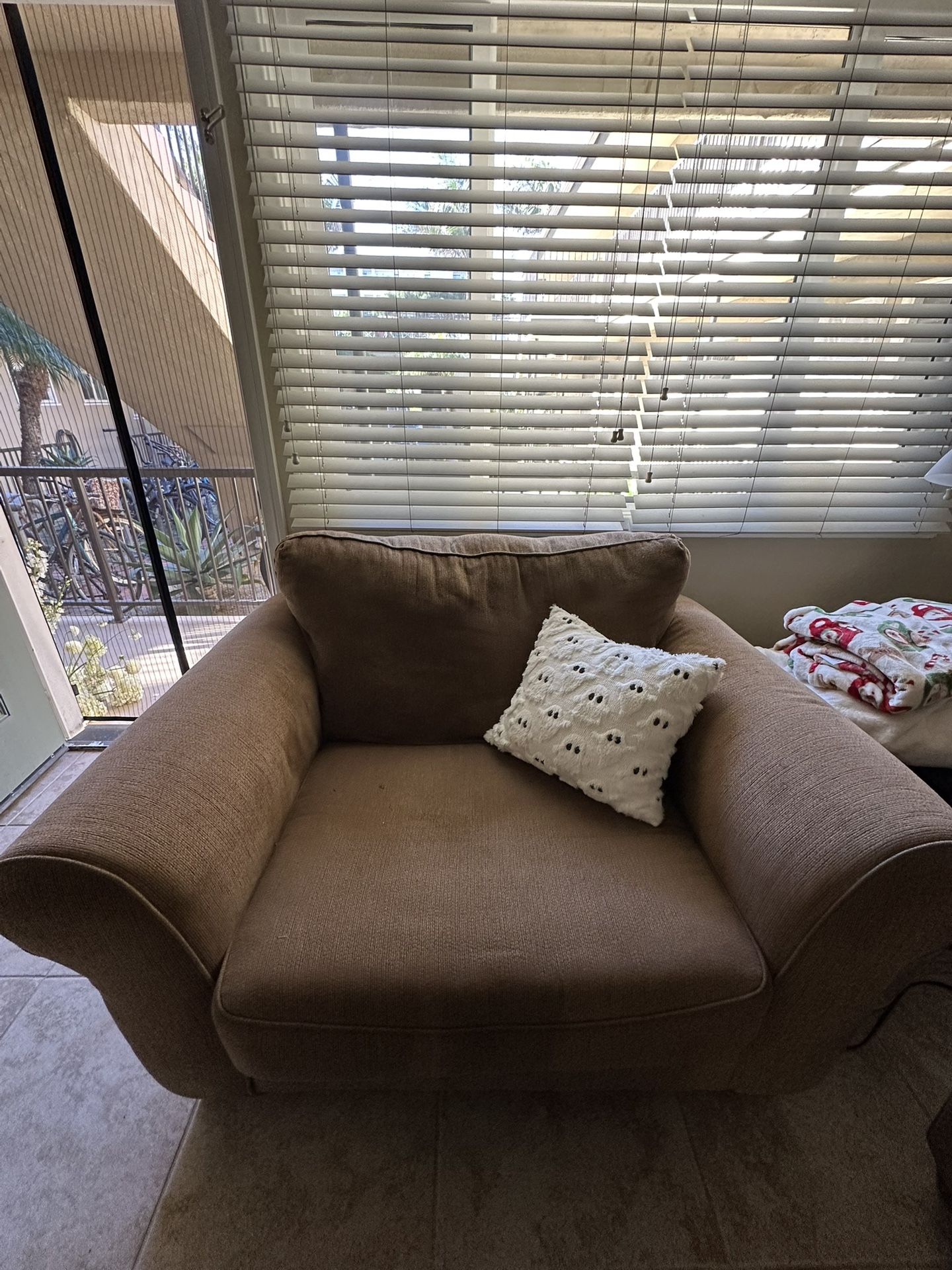 Cozy Oversized Loveseat Chair