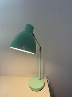 Mint Green Adjustable Touch-Control Desk Lamp