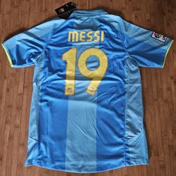 FC Barcelona 2007 2008 Away Soccer Jersey Football Shirt Nike Men's Size 

LIONEL MESSI #10

MEN'S SIZE
M
L
XL

Brand new with tags