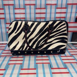 Arcadia Black parent genuine Leather Italian made Leather Bag