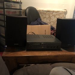 Receiver With Speakers