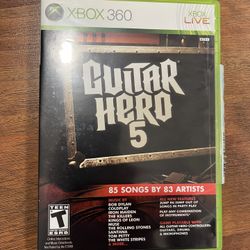 Guitar Hero 5 Xbox 360