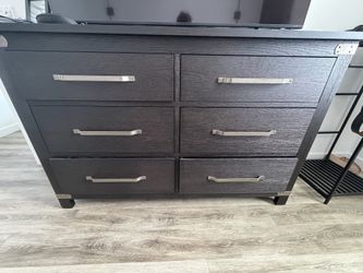 Black dresser