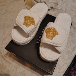 Versace men's slides size 10