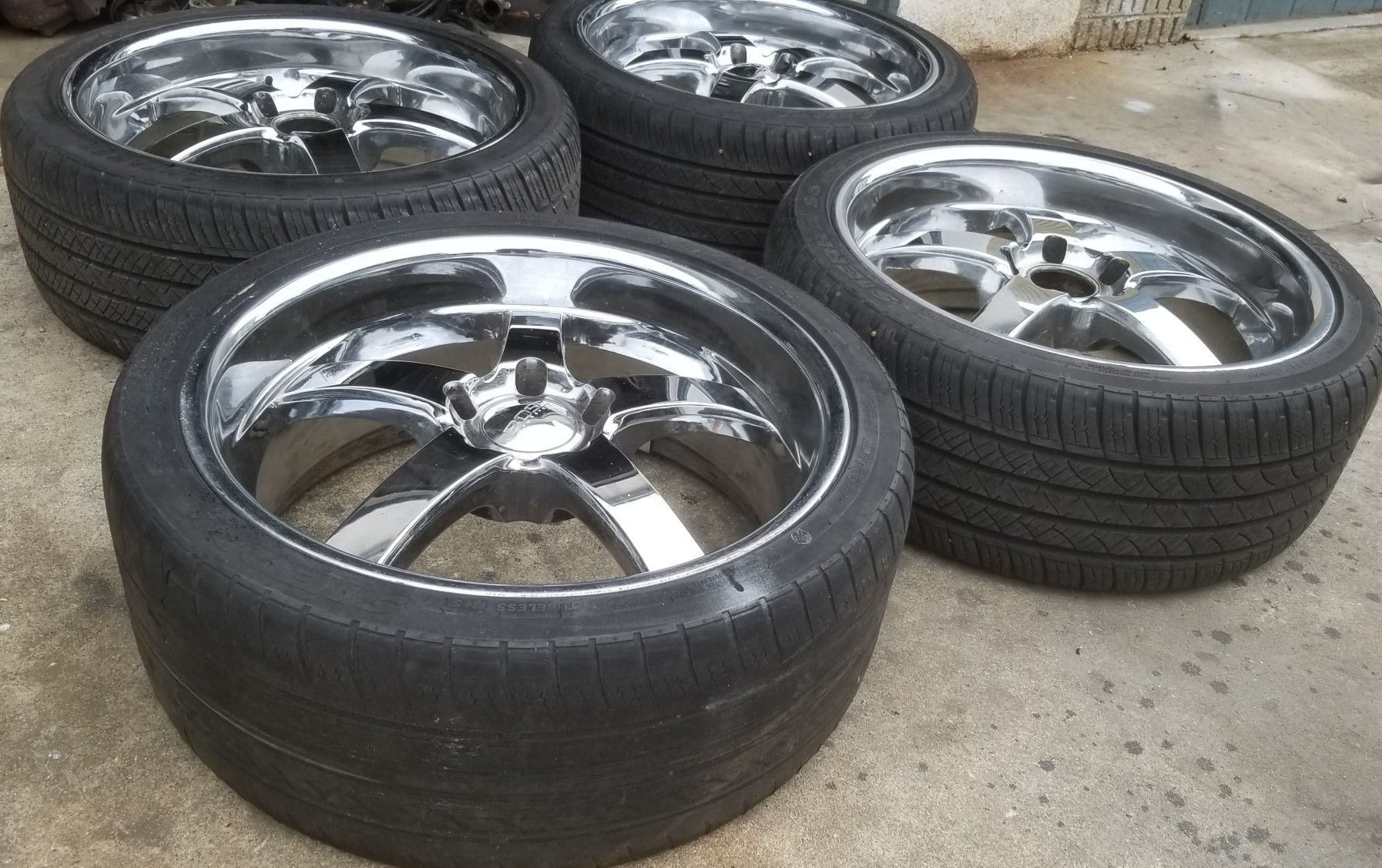 Boss 335 wheels 5x5 5x127 bolt pattern chevy c10 for Sale in Anaheim