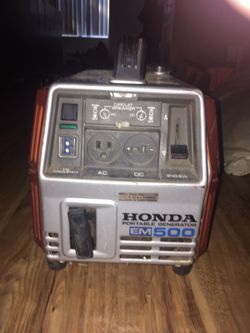 Portable generator em500 vintage