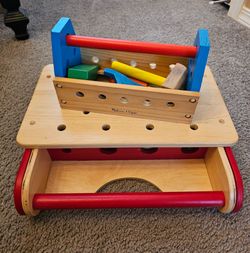 Wooden builder toys