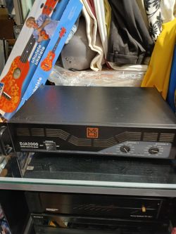 Mr. Dj DJA2000 professional stereo power amplifier