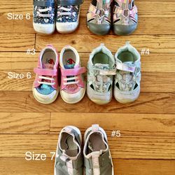 Toddler Shoes Size 6 & 7