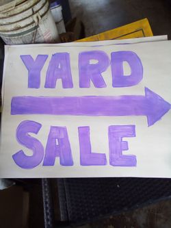 Yard sale.  San dimas canyon rd south of foothill.  730 am Sunday