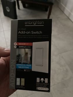 Enlighten GE add On Switch Z Wave New
