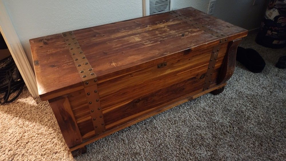 Antique Wooden Chest