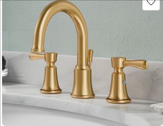 2-handle watersense high-arc batroom faucet