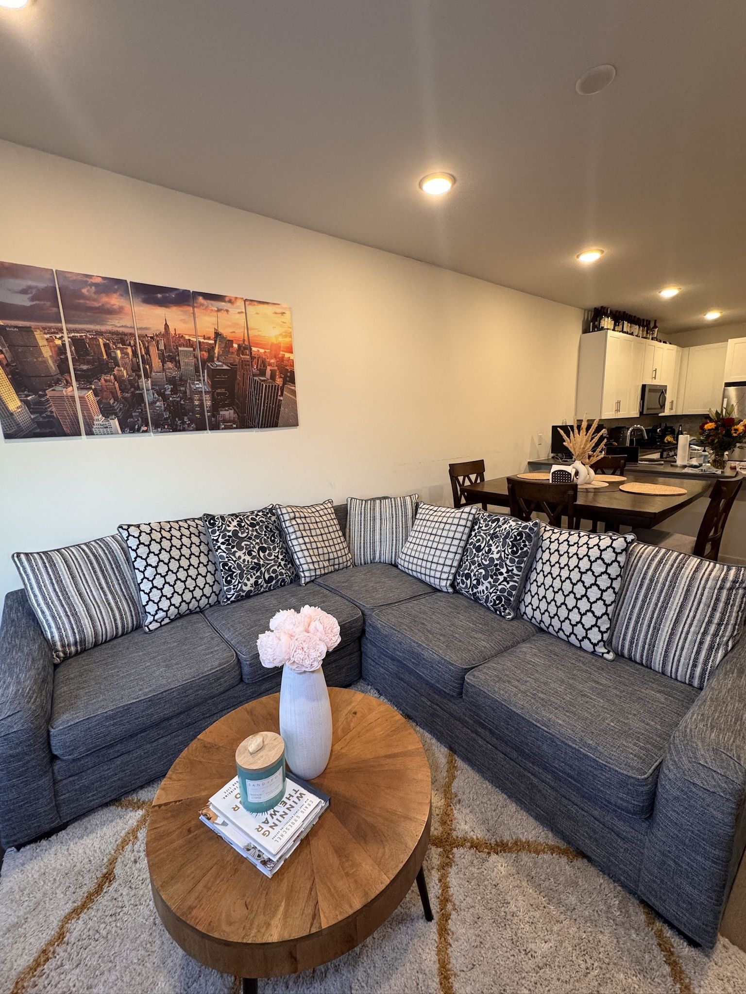 Sectional Sofa + Chair