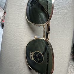 Rb3720 Ray Ban Gold Frame Sunglasses 