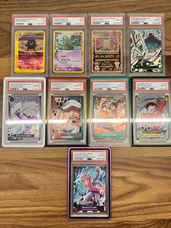 PSA Graded Trading Cards Lot