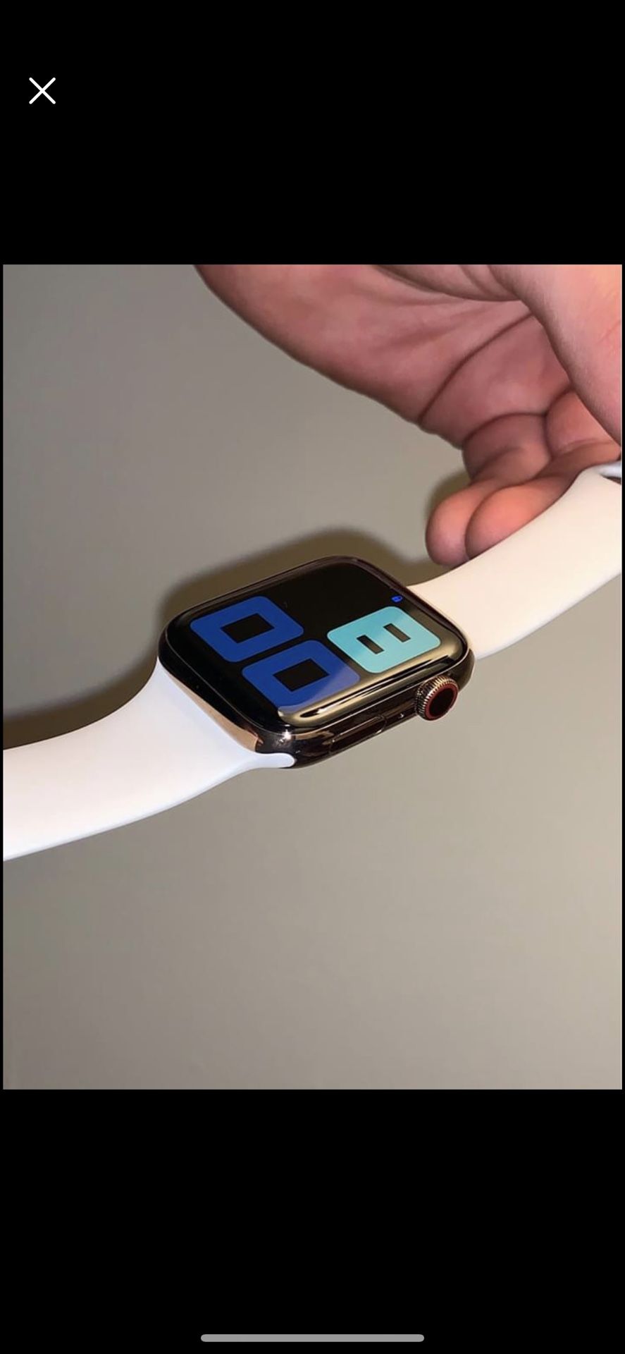 Apple Watch series 5 stainless steel