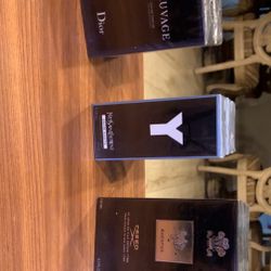 Dior, Creed Aventus, Ysl, And Bleu De Chanel