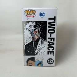 Two-Face Dc Comics Funko Pop Custom Painted