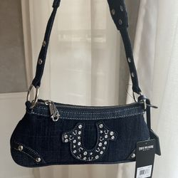 True Religion Denim Shoulder Bag *NEW W/TAG*