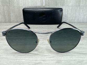 Barberini BR1706 02 Polarized Platinum Glass Ir Sunglasses Gunmetal (A1D033939)
