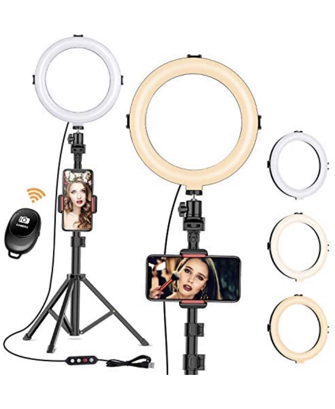 8” Selfies Light with Tripod Stand