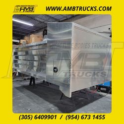 🚛 ¡AMB Trucks tiene las mejores soluciones en Dump boxes para tu flota! 🚛