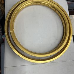 Racing Boy Gold Rims 21” & 18” 