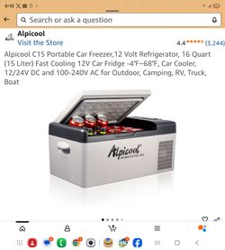 Alpicool portable freezer/fridge