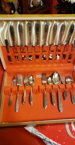 Silver flatware Roger Bros
