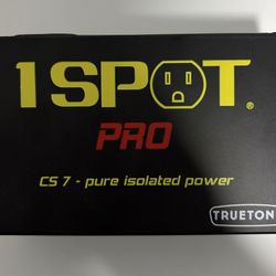 Truetone 1 SPOT PRO CS7 7-output Isolated Guitar Pedal Power Supply
