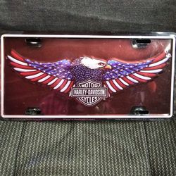 HARLEY DAVIDSON LICENSE PLATE 