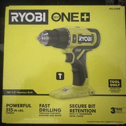 RYOBI ONE+ 18V Cordless 1/2 in. Hammer Drill