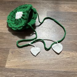Handmade Green Purse