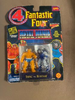 Vintage Fantastic Four Metal Mania